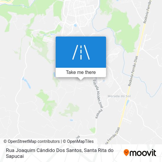 Rua Joaquim Cândido Dos Santos map