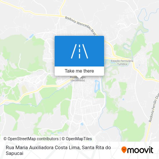 Rua Maria Auxiliadora Costa Lima map