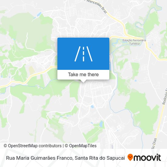 Rua Maria Guimarães Franco map