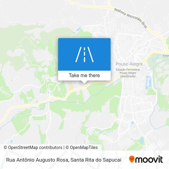 Rua Antônio Augusto Rosa map