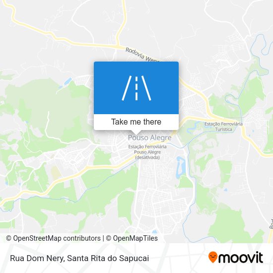 Rua Dom Nery map