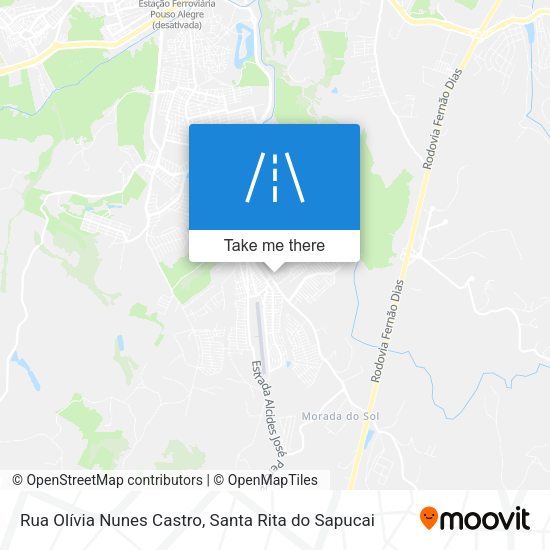 Rua Olívia Nunes Castro map