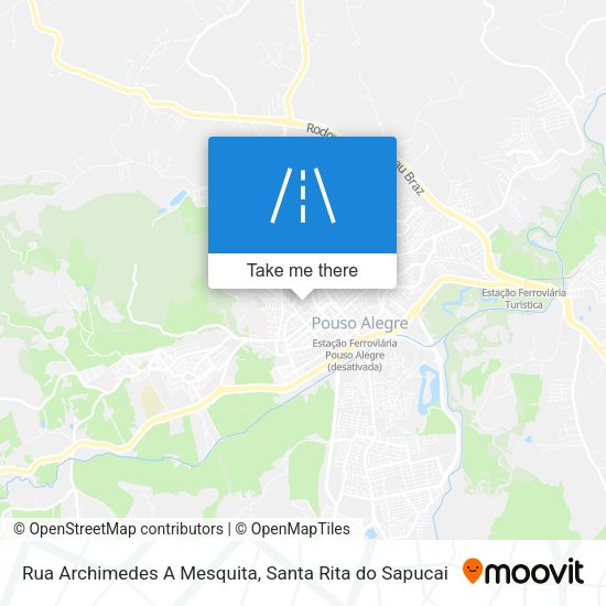 Rua Archimedes A Mesquita map
