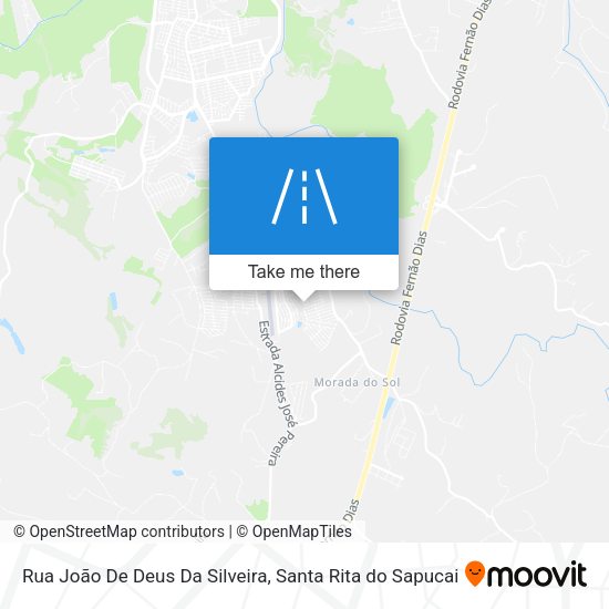 Rua João De Deus Da Silveira map