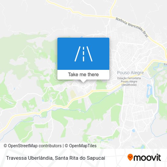 Travessa Uberlândia map