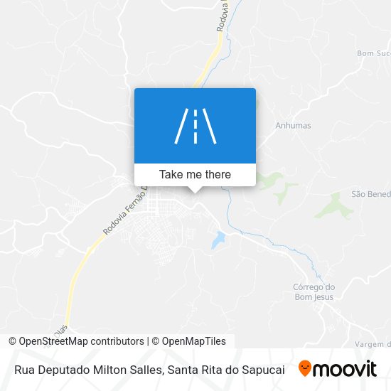 Rua Deputado Milton Salles map