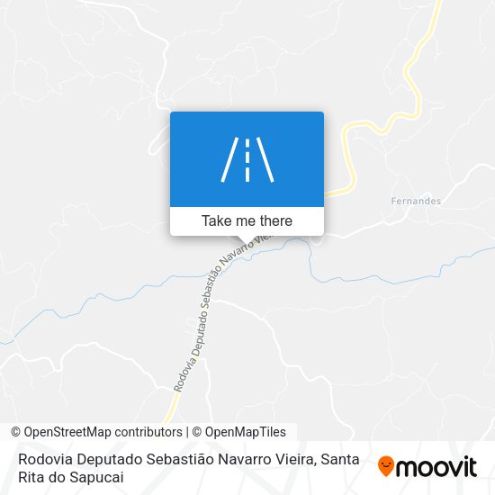Rodovia Deputado Sebastião Navarro Vieira map