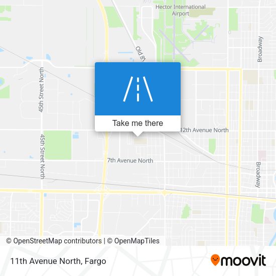 Mapa de 11th Avenue North
