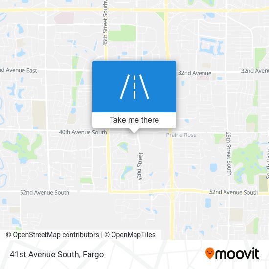 Mapa de 41st Avenue South