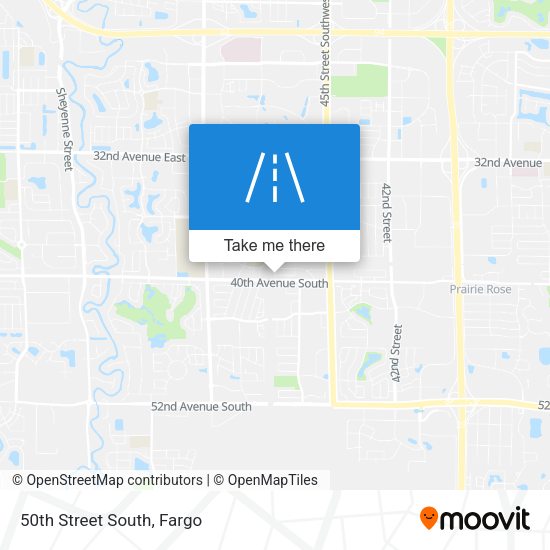 Mapa de 50th Street South