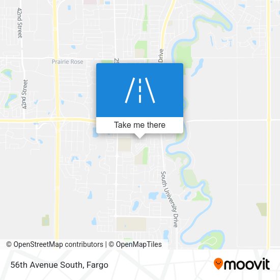 Mapa de 56th Avenue South