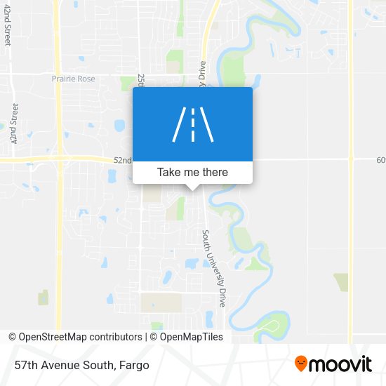 Mapa de 57th Avenue South