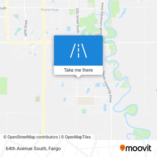 Mapa de 64th Avenue South