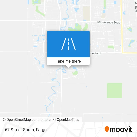 67 Street South map