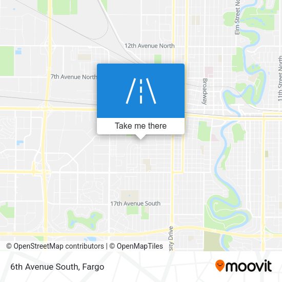 Mapa de 6th Avenue South