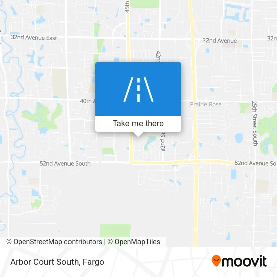 Arbor Court South map