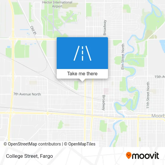 College Street map