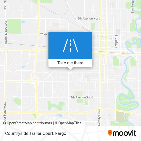 Countryside Trailer Court map