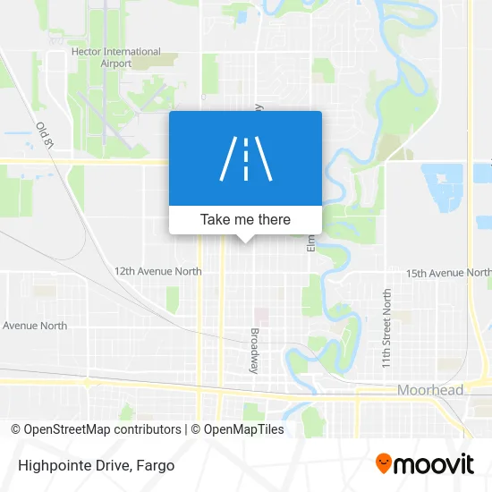 Highpointe Drive map