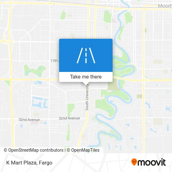 K Mart Plaza map
