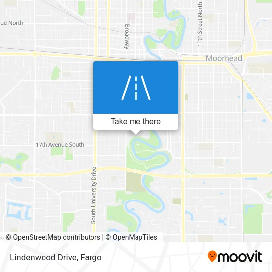 Lindenwood Drive map