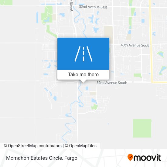 Mcmahon Estates Circle map