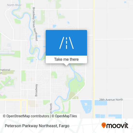 Mapa de Peterson Parkway Northeast