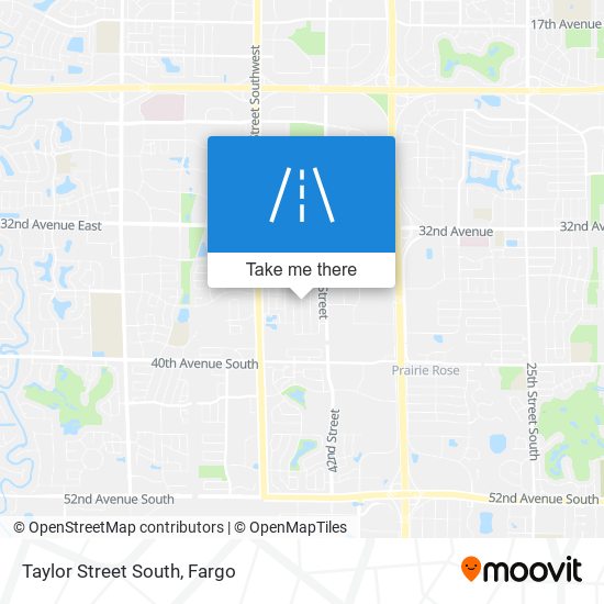 Mapa de Taylor Street South