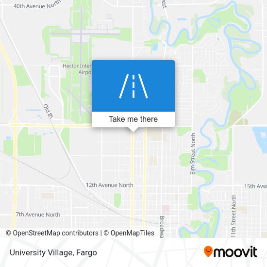 Mapa de University Village