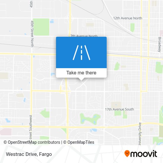 Mapa de Westrac Drive