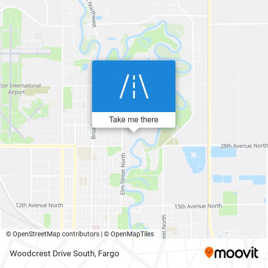 Mapa de Woodcrest Drive South