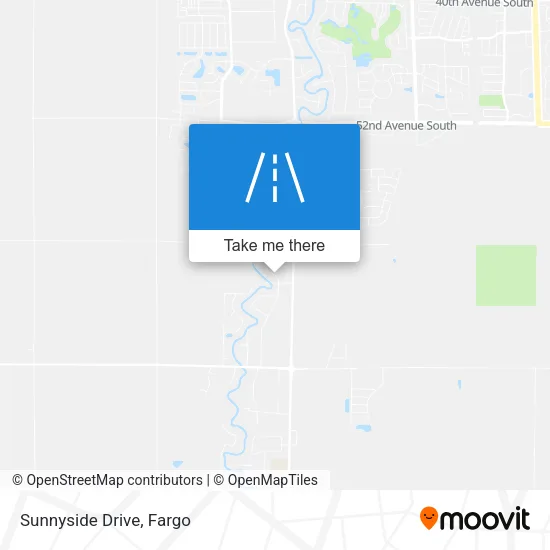 Sunnyside Drive map