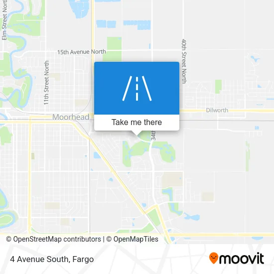 4 Avenue South map