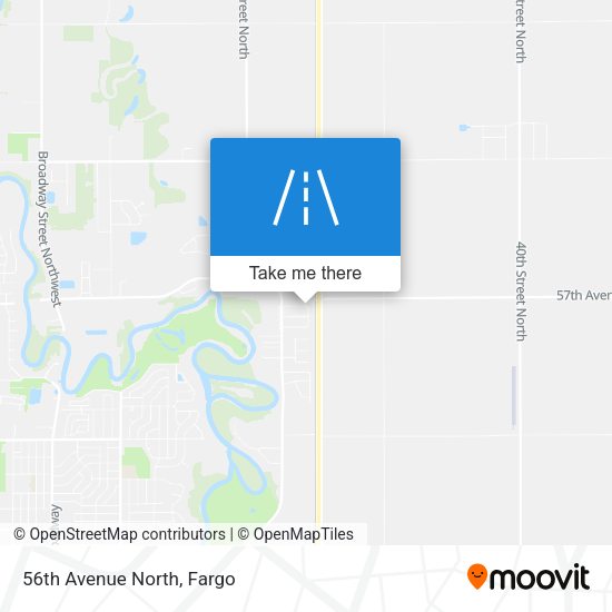 Mapa de 56th Avenue North