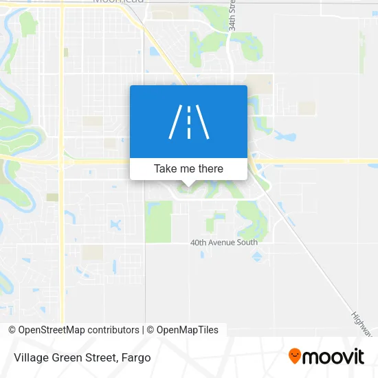 Village Green Street map
