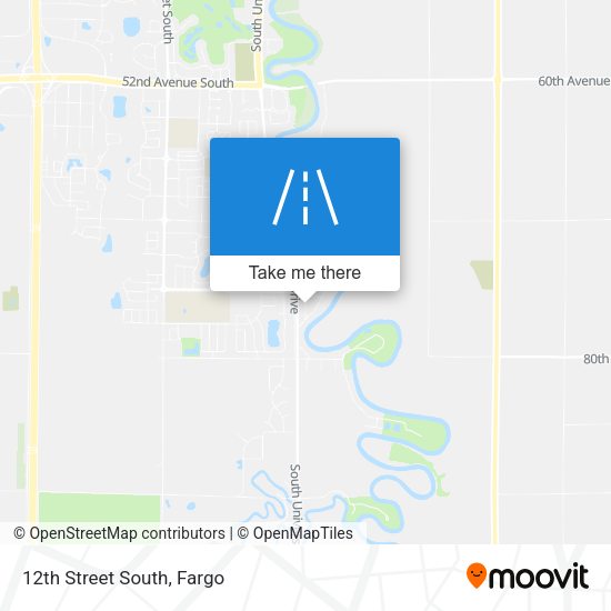 Mapa de 12th Street South