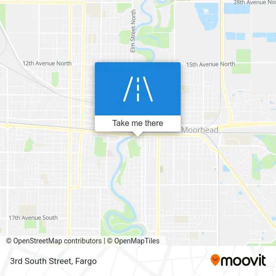 3rd South Street map