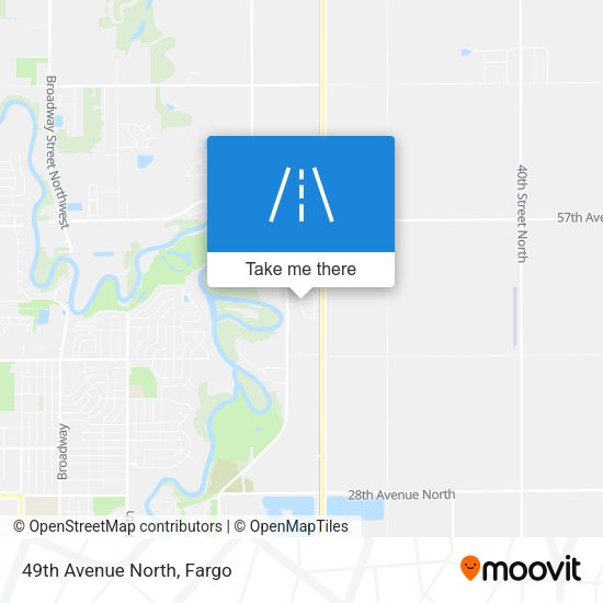 Mapa de 49th Avenue North