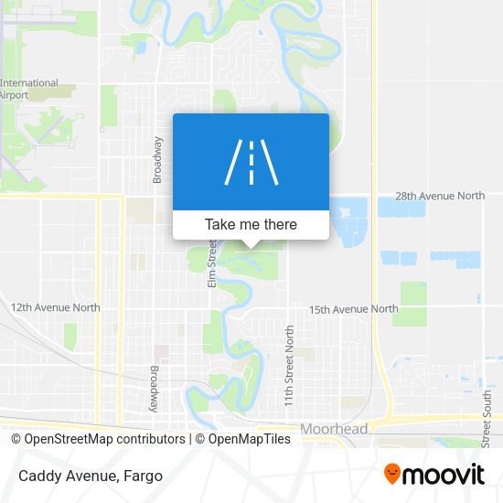 Mapa de Caddy Avenue