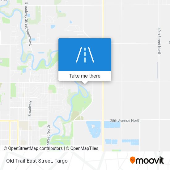 Mapa de Old Trail East Street