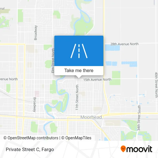 Private Street C map