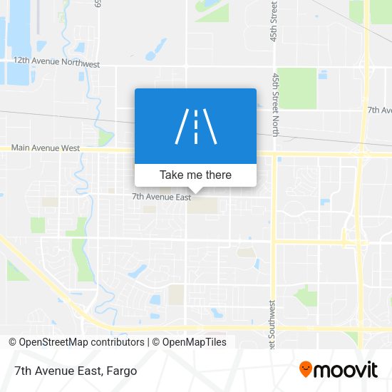 Mapa de 7th Avenue East
