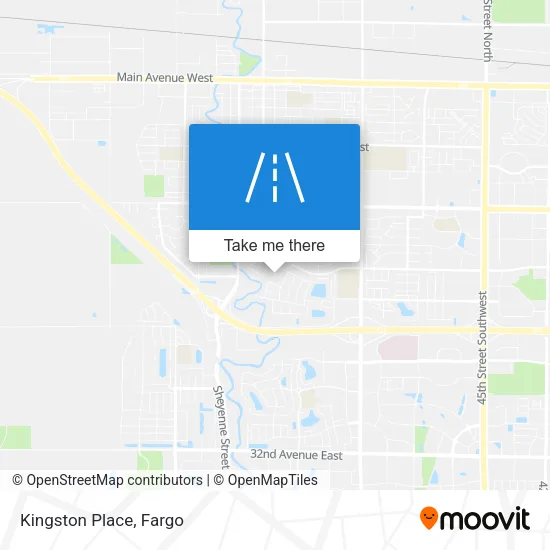 Kingston Place map