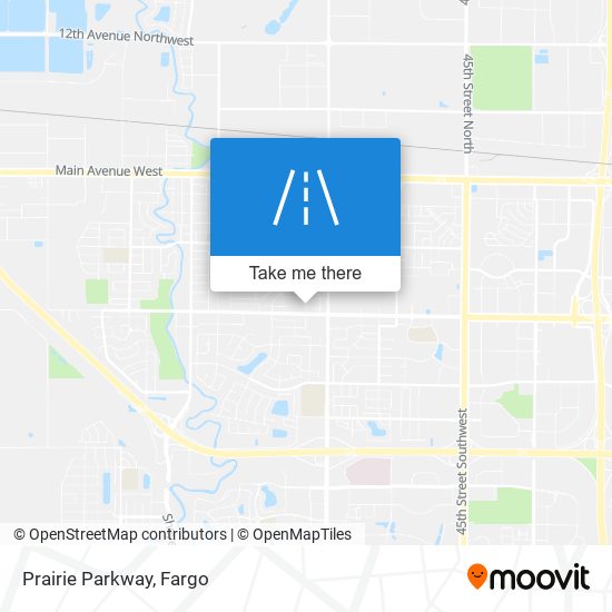 Prairie Parkway map