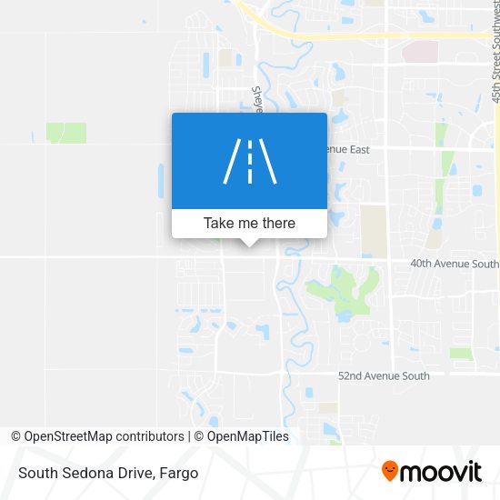 Mapa de South Sedona Drive