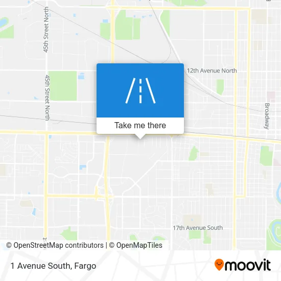 1 Avenue South map