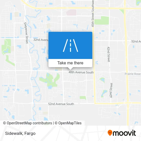 Sidewalk map