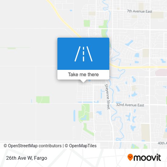 Mapa de 26th Ave W