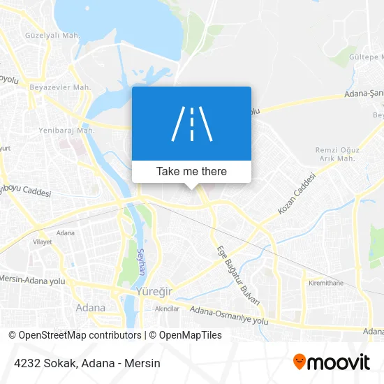 4232 Sokak map