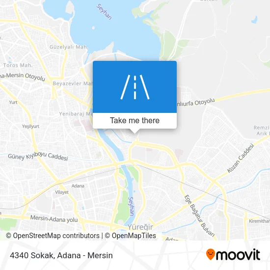4340 Sokak map